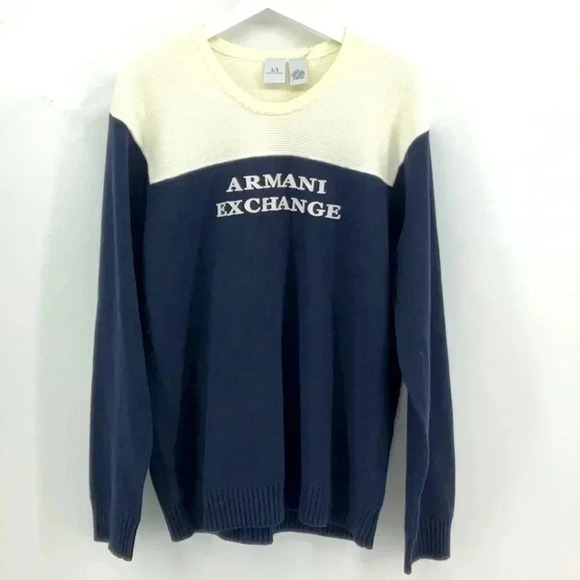 ARMANI EXCHANGE VINTAGE SWEATER - Picture 1 of 2